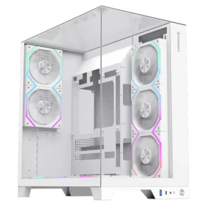 GameMax Infinity Pro White ARGB Mid-Tower Case