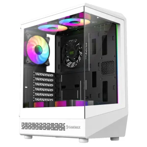 GameMax Vista COC White ARGB Mid-Tower Case